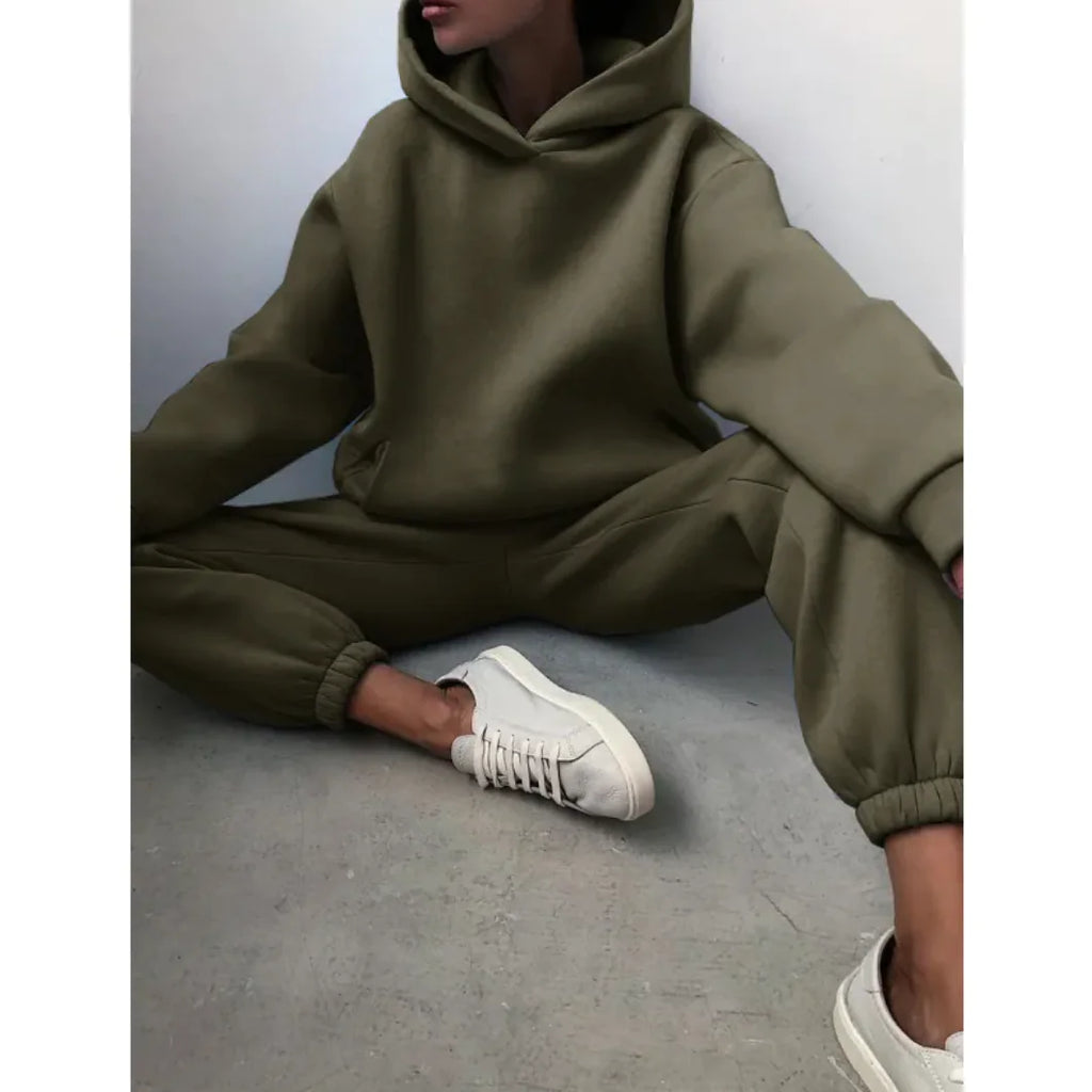 Women's Hooded Tracksuit - Fromathena