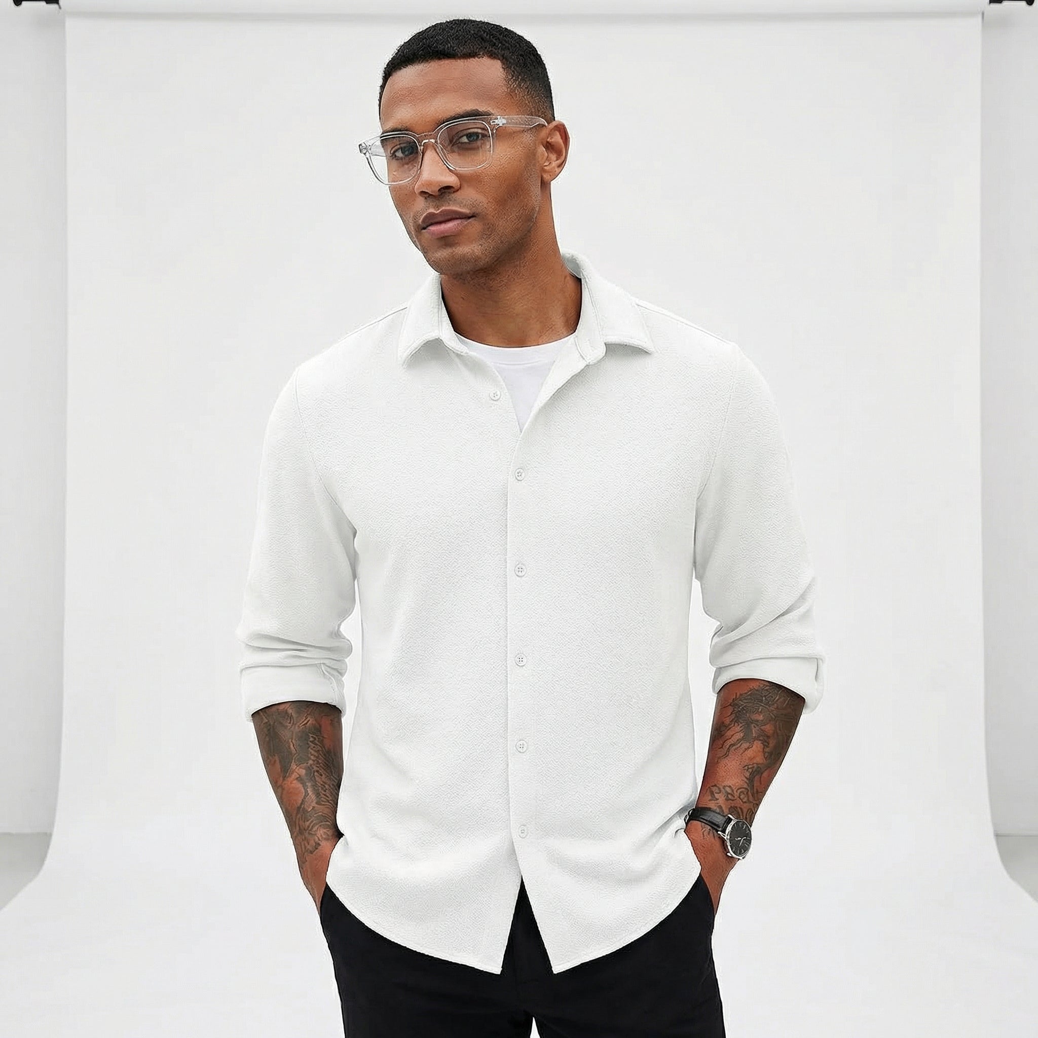 fromathens - Men's Winter Flex Button-Downs