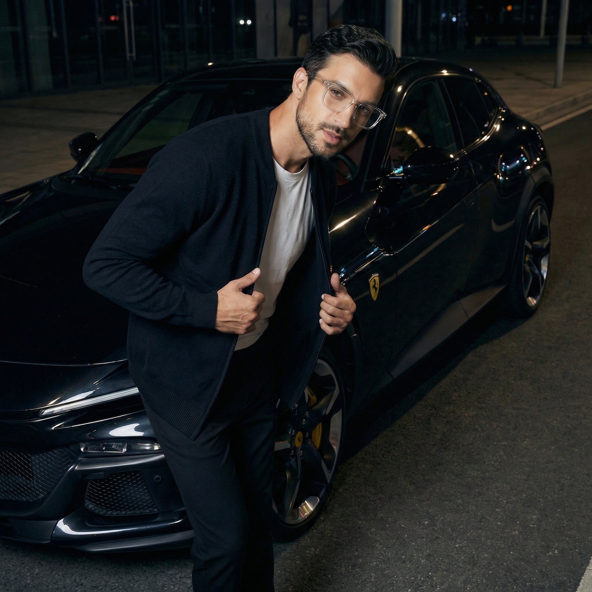 Fromathena -  Men's Zip Cardigan