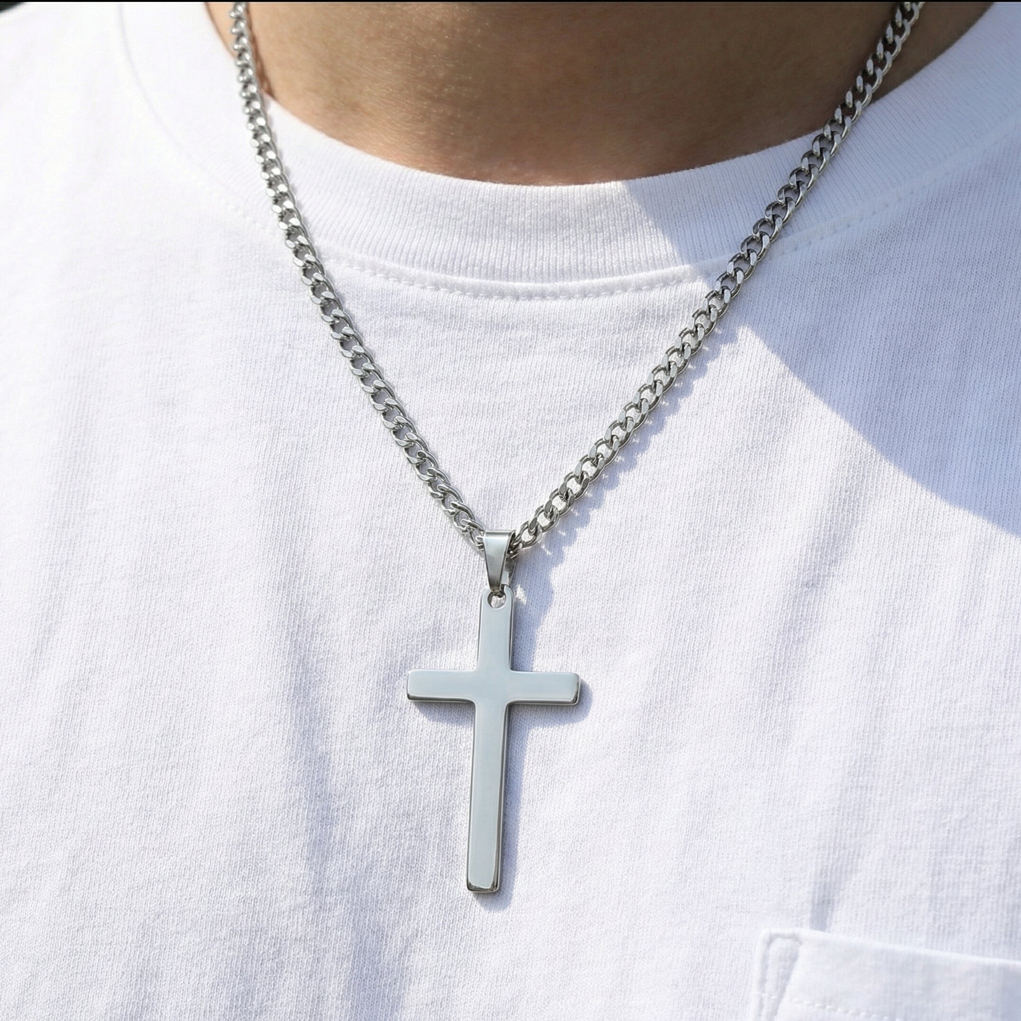 Jesus Cross Necklace - FromAthena
