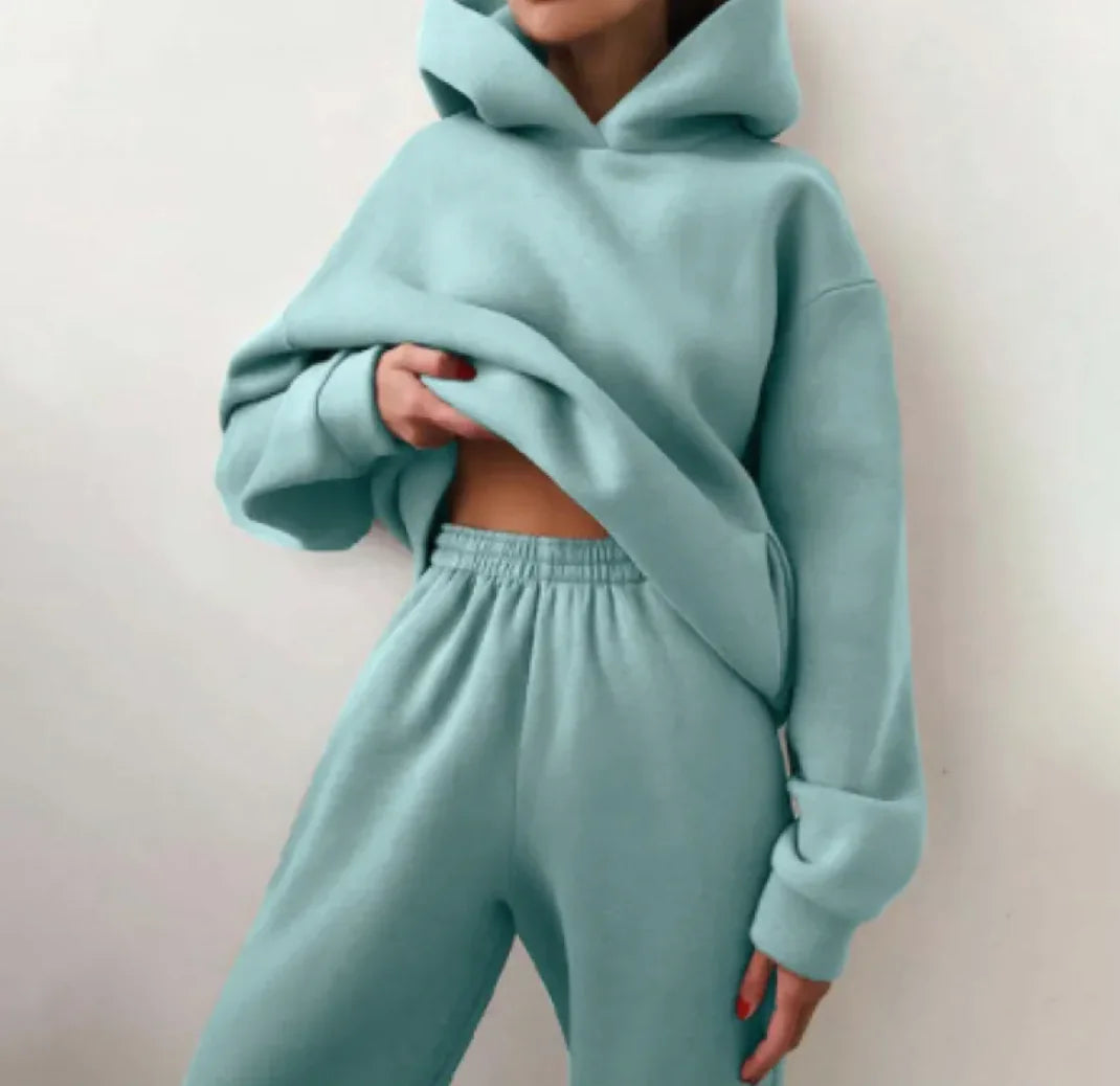 Women's Hooded Tracksuit - Fromathena