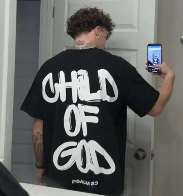 Child of God T-Shirt – Christian Faith Streetwear for Men & Women