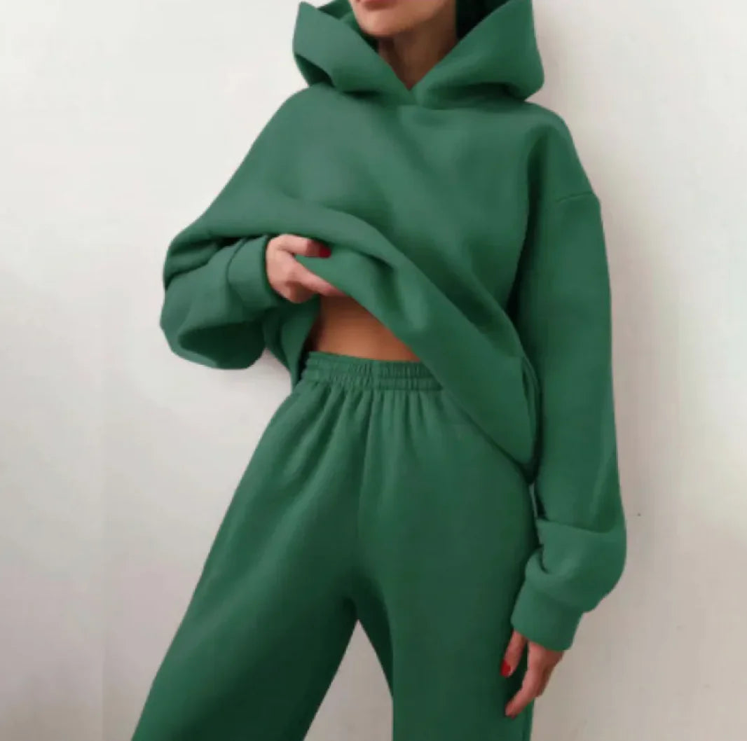 Women's Hooded Tracksuit - Fromathena