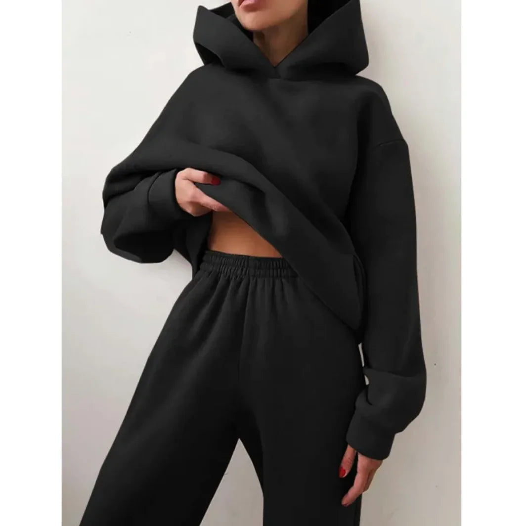 Women's Hooded Tracksuit - Fromathena