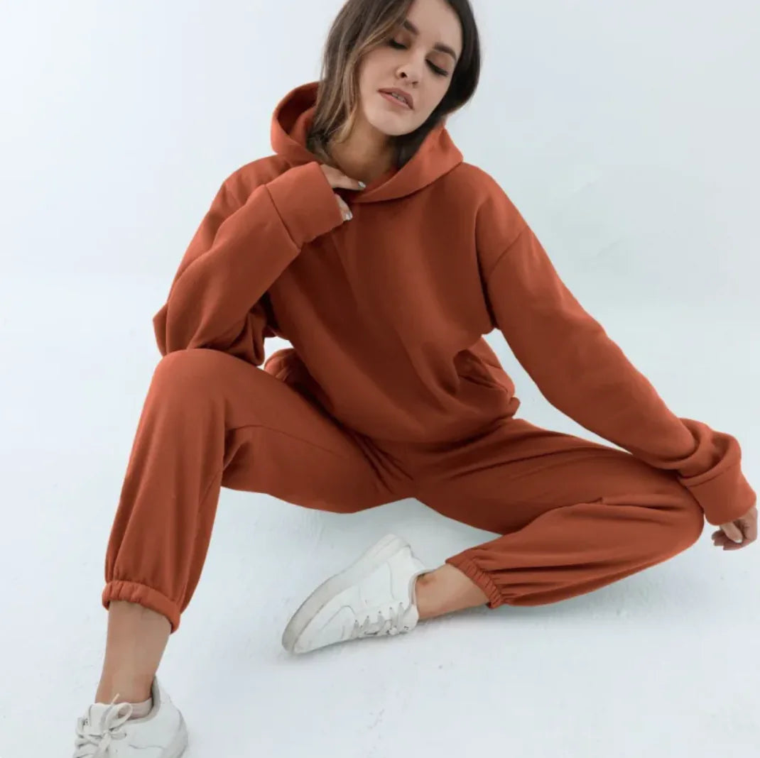Women's Hooded Tracksuit - Fromathena