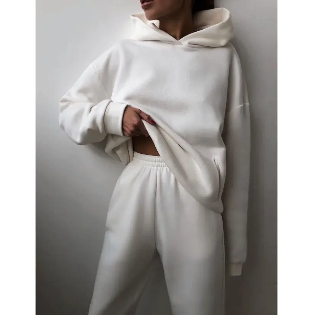 Women's Hooded Tracksuit - Fromathena
